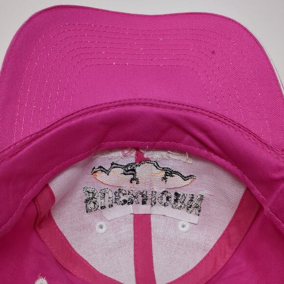 Buckhorn Gun Shop Boise, ID U.S.A. Strapback Baseball Cap Pink One Size Otto - Picture 8 of 9